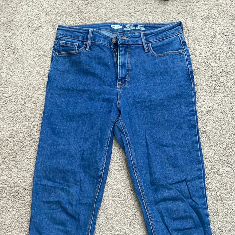 Old Navy Rockstar super skinny high rise jeans